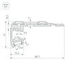 Профиль STEP-2000 ANOD Arlight 014548