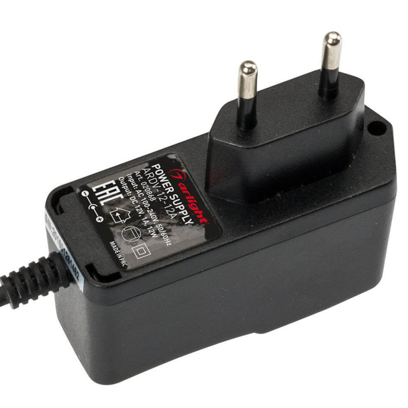 Блок питания ARDV-12-12A 12V 12W IP20 1A Arlight 020868