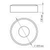 Светильник SP-TOR-RING-SURFACE-R460-33W Warm3000 (WH, 120 deg) Arlight 022135(1)