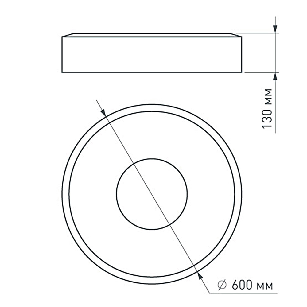 Светильник SP-TOR-RING-SURFACE-R600-42W Day4000 (WH, 120 deg) Arlight 022136(1)