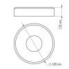 Светильник SP-TOR-RING-SURFACE-R600-42W Warm3000 (WH, 120 deg) Arlight 022137(1)