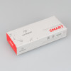 Пульт SMART-R24-DIM Black (4 зоны, 2.4G, IP20 Пластик, 5 лет) Arlight 023475