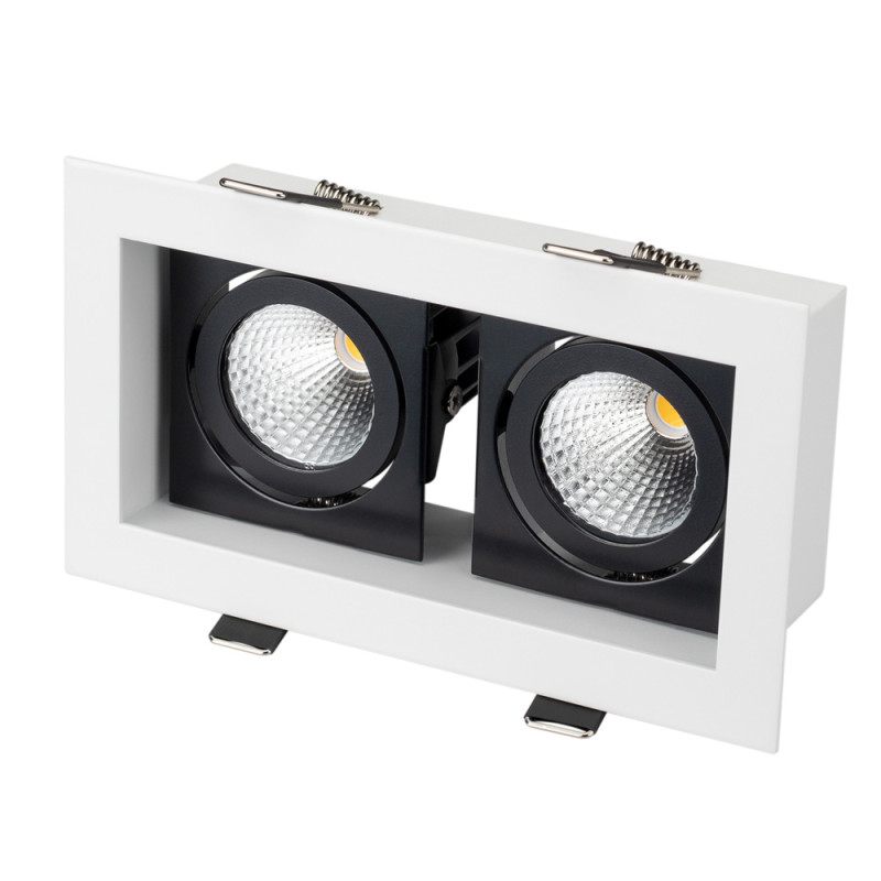 Карданный светильник CL-Kardan-S180x102-2x9W White Arlight 024131