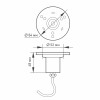 Ландшафтный светодиодный светильник KT-AQUA-R85-7W Arlight 024938 Warm3000, SL, 25 deg, 12V 