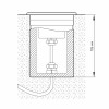 Ландшафтный светодиодный светильник KT-AQUA-R85-7W Arlight 024938 Warm3000, SL, 25 deg, 12V 