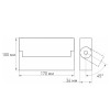 Потолочный светодиодный светильник Arlight SP-Loft-Surface-S170-10W Day4000 026213