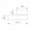 Светильник SP-RONDO-FLAP-R175-16W Warm3000 (WH, 110 deg) Arlight 026452