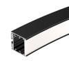 Профиль SL-ARC-3535-D1500-N90 BLACK (1180мм, дуга 1 из 4) Arlight 026596