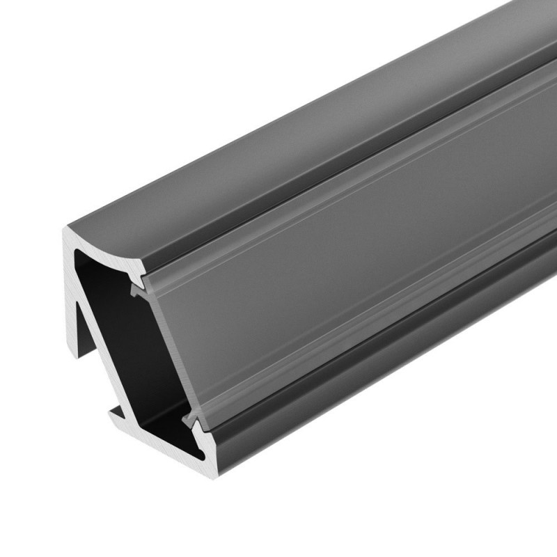 Профиль ALM-V60-2000 ANOD Black Arlight 026694
