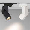 Трековый светильник LGD-TWIST-TRACK-4TR-S60x60-12W Arlight 026764 Warm3000, WH-BK, 30 deg 