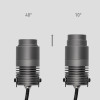 Прожектор ALT-RAY-ZOOM-R52-8W Arlight 028076 Warm3000, DG, 10-40 deg, 230V 