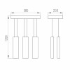 Светильник SP-LEGACY-S585x250-6x6W Warm3000 (BK, 34 deg) Arlight 029101