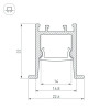 Профиль SL-COMFORT-2322-F-2000 ANOD Arlight 031770