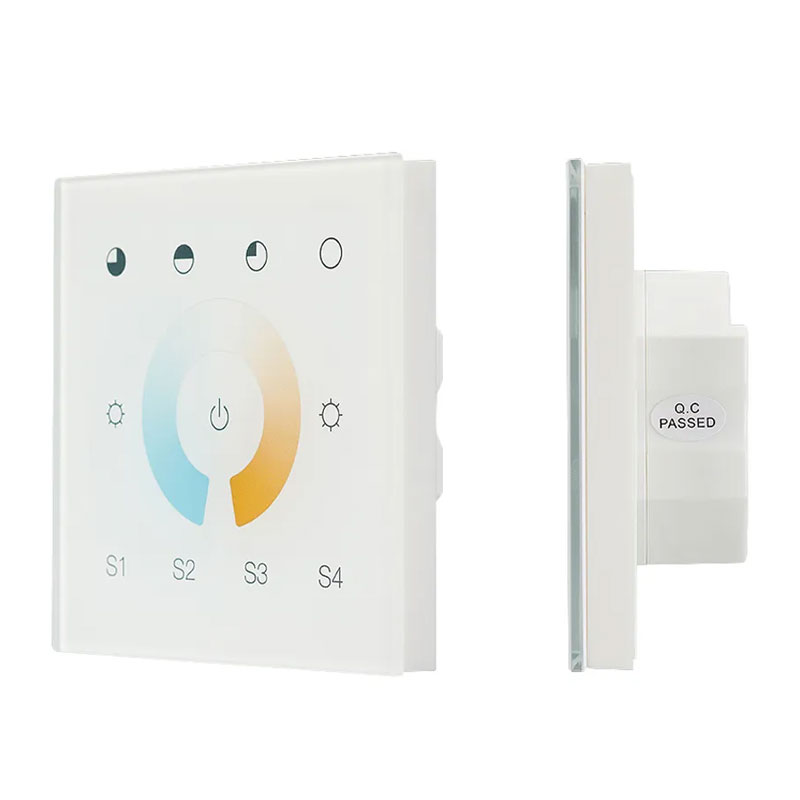Сенсорная панель INTELLIGENT ARLIGHT DALI-901-11-1G-4SC-MIX-DT8-IN White (BUS/230V) 037196