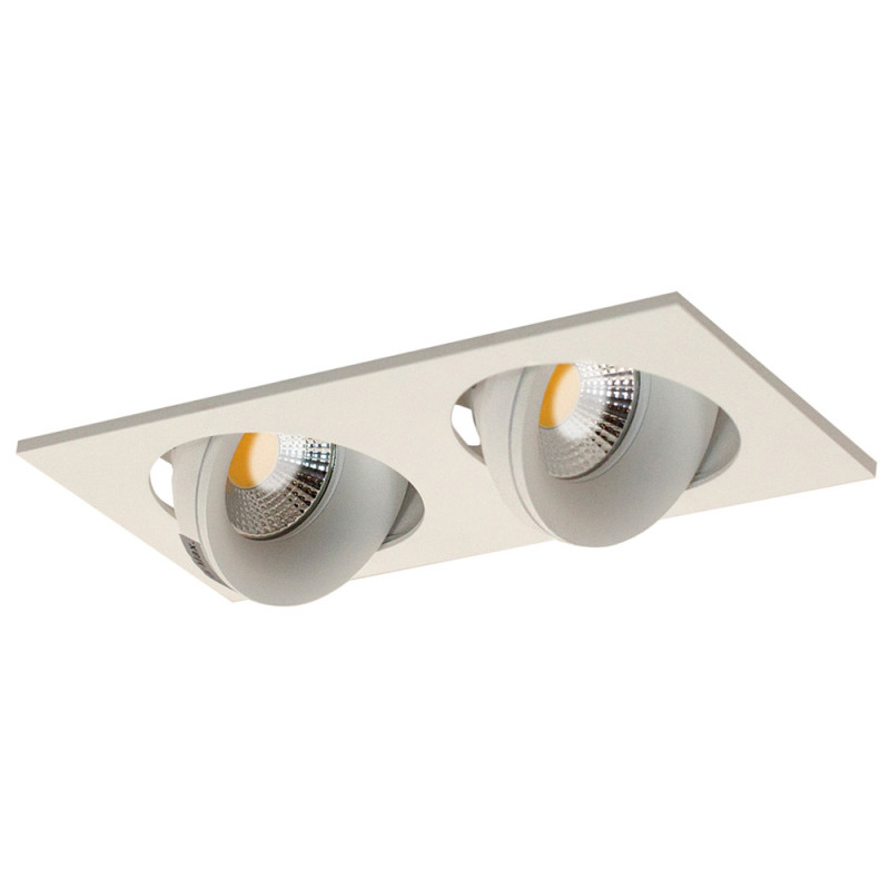 Встраиваемый поворотный светильник под сменную лампу Donolux DL18412/02TSQ White