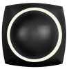 Настенный светодиодный светильник iLedex Reversal ZD8172-6W BK