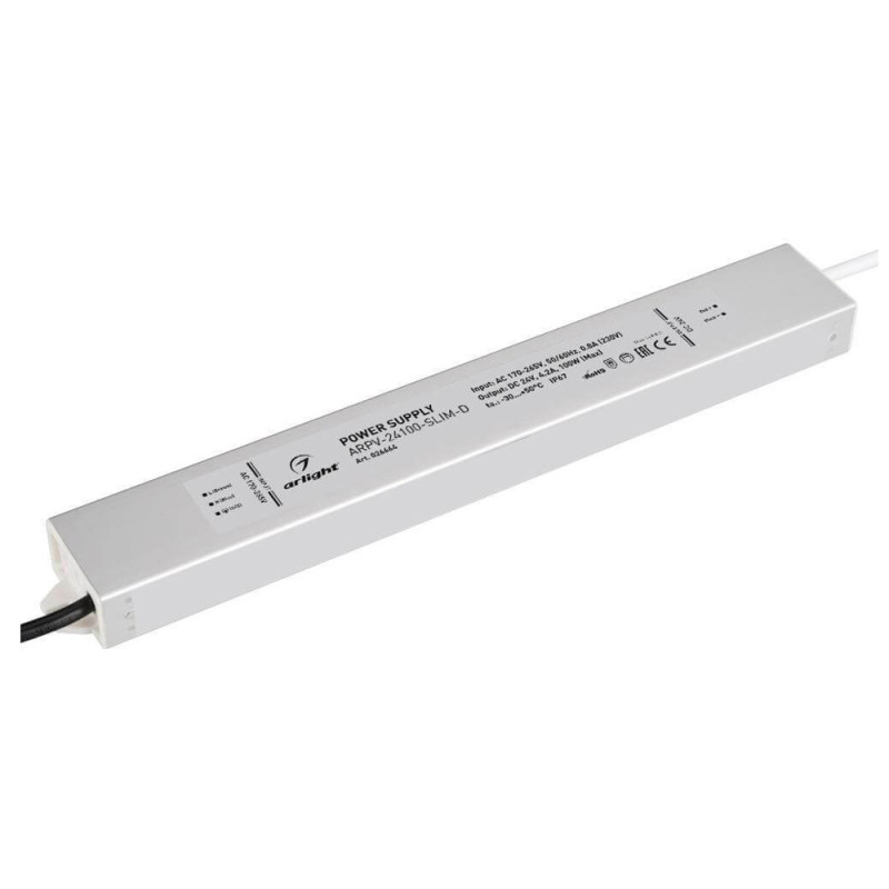 Блок питания ARPV-100-SLIM-D 24V 100W IP67 4,2A Arlight 026664