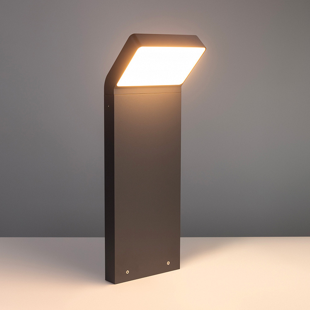 Уличный светодиодный светильник LGD-ECRAN-BOLL-H500-9W Warm3000 (GR, 108 deg, 230V, IP65) Arlight 029991