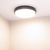 Накладной уличный светильник LGD-GIRO-R240-25W Arlight 029949 Warm3000, GR, 110 deg, 230V 