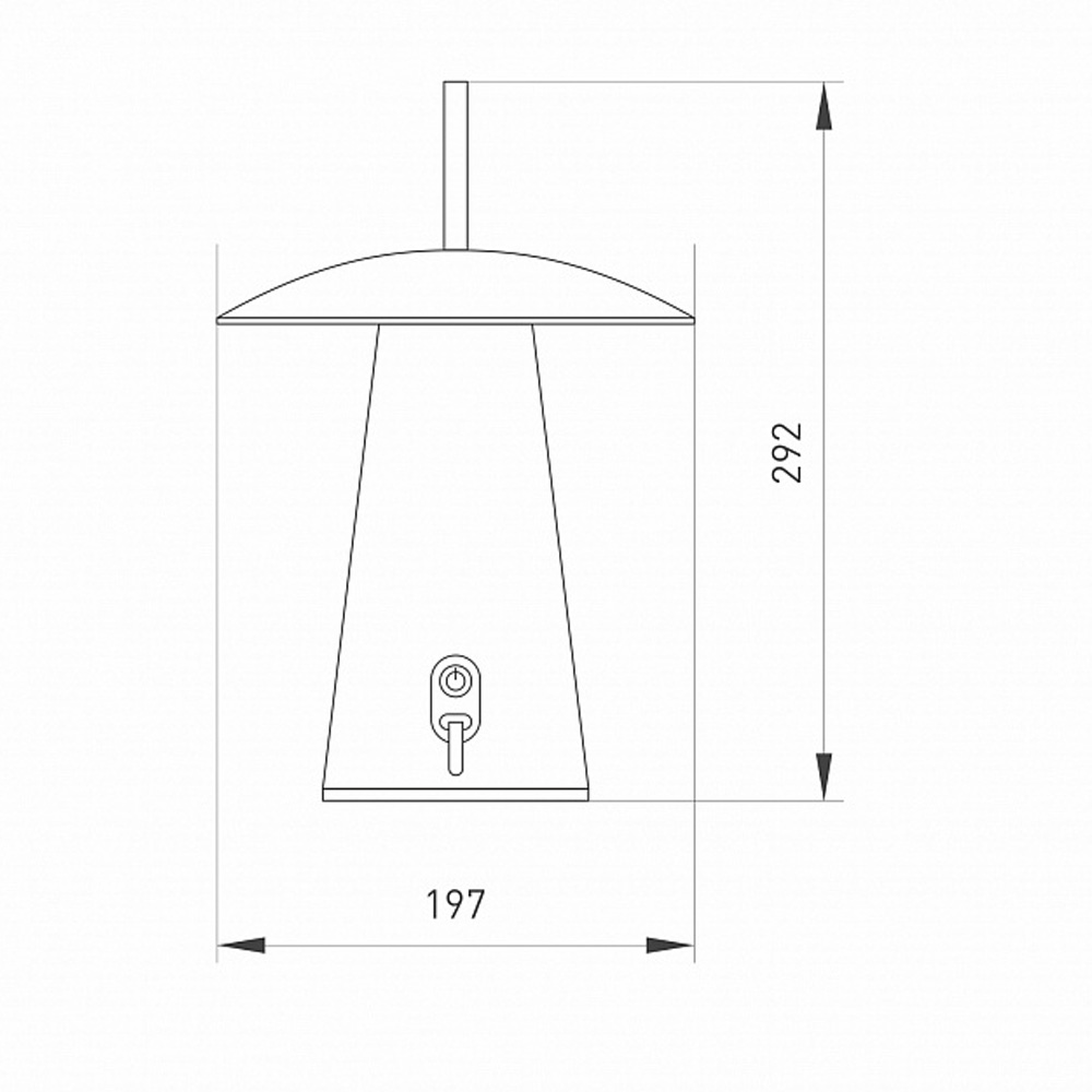 Уличный светодиодный светильник SP-Patio-Tab-2W Warm3000 Arlight 030051