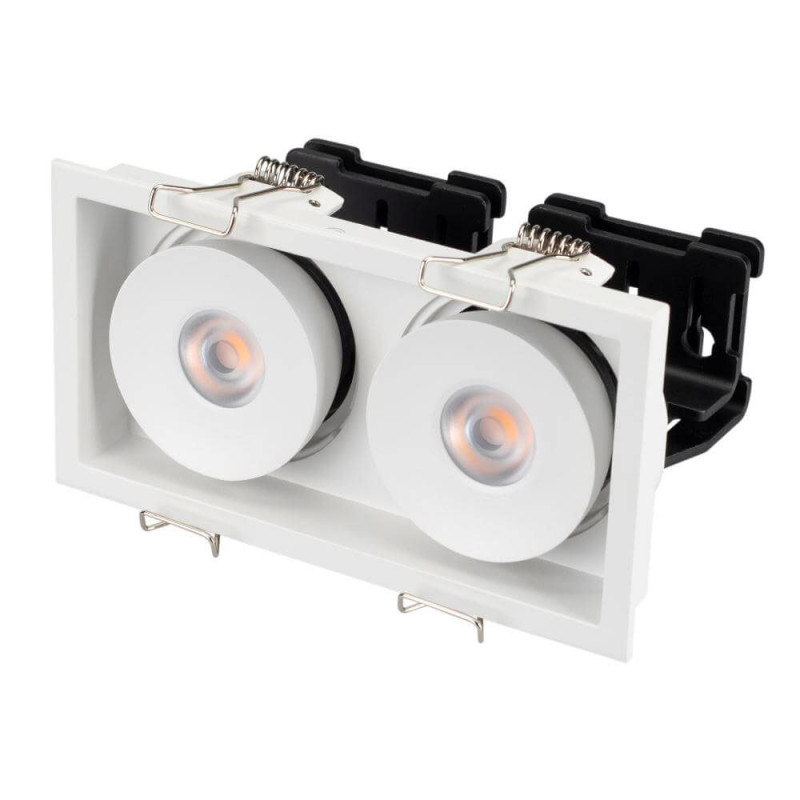 Карданный светильник CL-Simple-S148x80-2x9W Warm3000 Arlight 026876