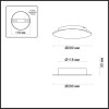 Настенный светодиодный светильник Odeon Light Solario 3561/9WL