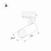 Трековый светильник LGD-GELIOS-2TR-R67-20W Arlight 031235 Warm3000, WH, 20-60 deg, 230V 