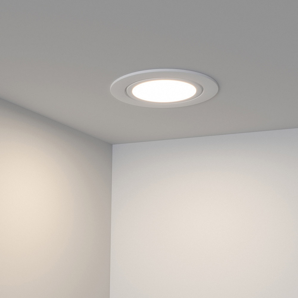 Светодиодный светильник LTM-R60WH-Frost 3W Warm White 110deg Arlight 020762