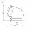Профиль Arlight BOX73-A30-2000 ANOD 017352