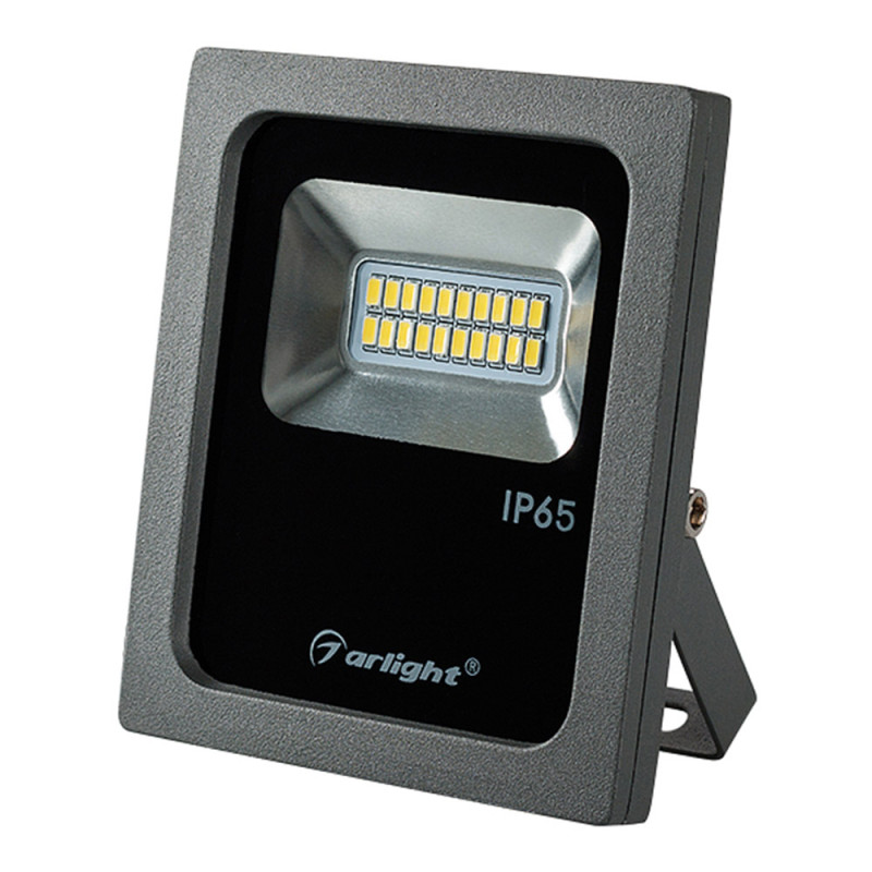 Прожектор светодиодный 10W 6400K AR-FLG-Flat-10W-220V White Arlight 022573