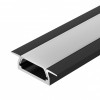 Профиль MIC-F-2000 ANOD Black Arlight 015039