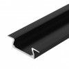 Профиль MIC-F-2000 ANOD Black Arlight 015039