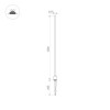 Грунтовый светильник KT-CHAMPAGNE-L1200-3W Warm3000 Arlight 034168