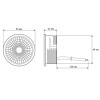 Светодиодный модуль Denkirs DK3000-7W dim