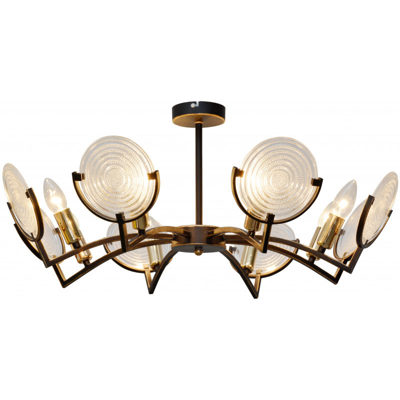 Люстра на штанге TOPLIGHT TL1194X-08BK