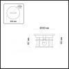 Уличный светильник Odeon Light 4044/1C