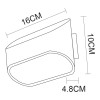 Настенный светильник ARTE Lamp Maniglia A1428AP-1GY