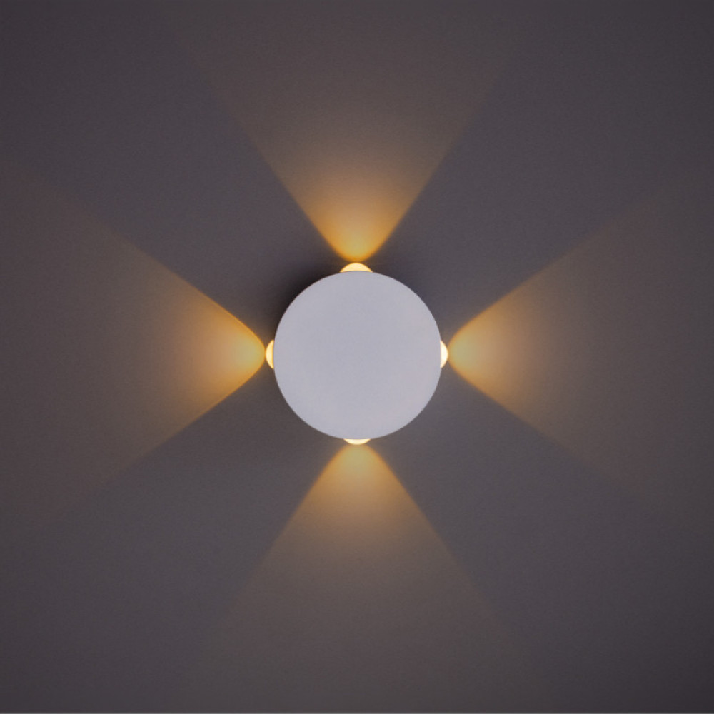 Настенный светильник ARTE Lamp Tamburello A1525AP-1WH