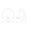 Бра Elektrostandard Tera LED белый (MRL LED 1014)