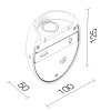 Бра LeDron WWF1106-C-WW IP65 Белый