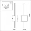 Бра Odeon Light 4257/12WL
