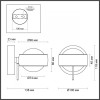 Бра Odeon Light 4347/14WL