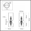 Бра Odeon Light 4803/2W