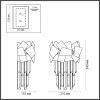 Бра Odeon Light 4811/1W