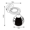 Бра ARTE Lamp A1604AP-1BK