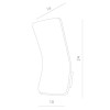 Бра ARTE Lamp Scorcio A8053AL-1GY