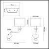Бра Odeon Light 4727/1W