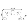 Бра ARTE Lamp Vento A9231AP-2AB