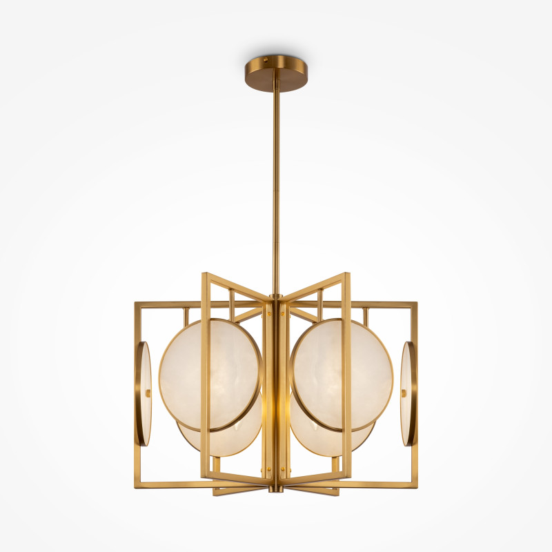 Подвесная люстра Maytoni Marmo MOD099PL-06G