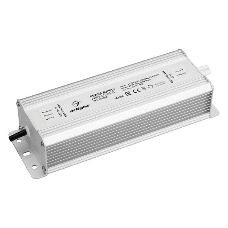 Блок питания для светодиодной ленты ARPV-05100-B Arlight 038808 (5V, 20.0A, 100W) 